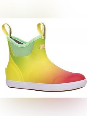 Xtratuf Gradient Rain Boot Sneaker - Yellow to Red